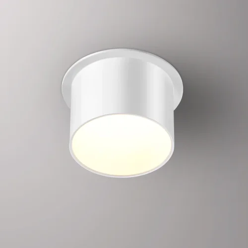 Светильник точечный Butt 370936 Novotech белый 1 лампа, основание белое в стиле современный хай-тек  фото 4