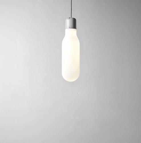 Светильник подвесной One V1701-1P Moderli белый 1 лампа, основание серое в стиле современный  фото 2