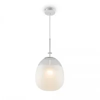 Светильник подвесной LED Lune P072PL-L5W3K Maytoni белый 1 лампа, основание белое в стиле современный 
