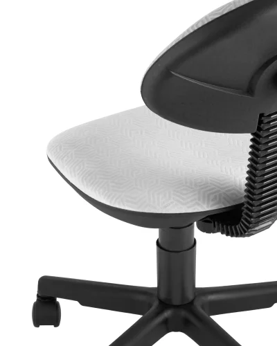 Кресло детское УМКА геометрия серый Paradigma 900 УТ000035235 Stool Group, серый/текстиль, ножки/полимер/чёрный, размеры - ****525*590 фото 3
