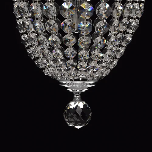 Светильник подвесной Бриз 464017701 Chiaro прозрачный 1 лампа, основание хром в стиле классический  фото 3