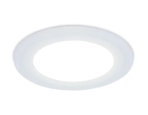 Светильник точечный LED Downlight DCR365 Ambrella light белый 1 лампа, основание белое в стиле современный хай-тек круглый фото 4