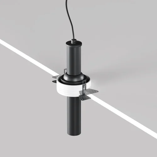 Светильник точечный LED Focus T C140TRS-L200-7W4K-B Maytoni чёрный 1 лампа, основание чёрное в стиле современный хай-тек для затирки круглый трубочки фото 7