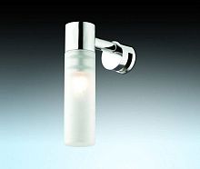 Бра С креплением на зеркало IZAR 2447/1 Odeon Light белый 1 лампа, основание хром в стиле для ванной минимализм 