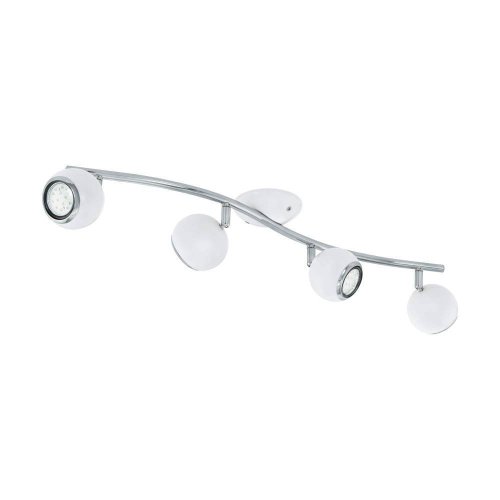 Спот с 4 лампами LED BIMEDA 31004 Eglo белый GU10 в стиле современный минимализм 