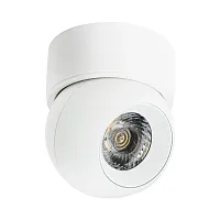 Светильник накладной LED Intero i06206 Lightstar белый 1 лампа, основание белое в стиле хай-тек современный круглый