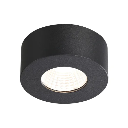 Светильник накладной LED Bene 4283/7CL Odeon Light чёрный 1 лампа, основание чёрное в стиле современный хай-тек круглый фото 3