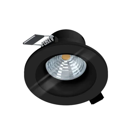 Светильник точечный LED DIMM Salabate 99494 Eglo чёрный 1 лампа, основание чёрное в стиле современный 