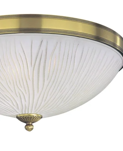 Люстра потолочная  PL 5650/4 Reccagni Angelo белая на 4 лампы, основание античное бронза в стиле классический  фото 2