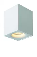 Светильник накладной Bentoo-Led 09913/05/31 Lucide белый 1 лампа, основание белое в стиле современный квадратный