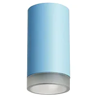 Светильник накладной Rullo R43530 Lightstar голубой 1 лампа, основание голубое в стиле современный круглый