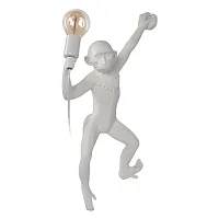 Бра Monkey 10314W/A LOFT IT без плафона 1 лампа, основание белое в стиле современный животные