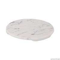 Тарелка декоративная Siayan 427254 Eglo, цвет - белый, материал - мрамор, купить с доставкой по Москве и России.