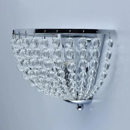 Бра Бриз 111022902 MW-Light прозрачный на 2 лампы, основание хром в стиле классический  фото 5