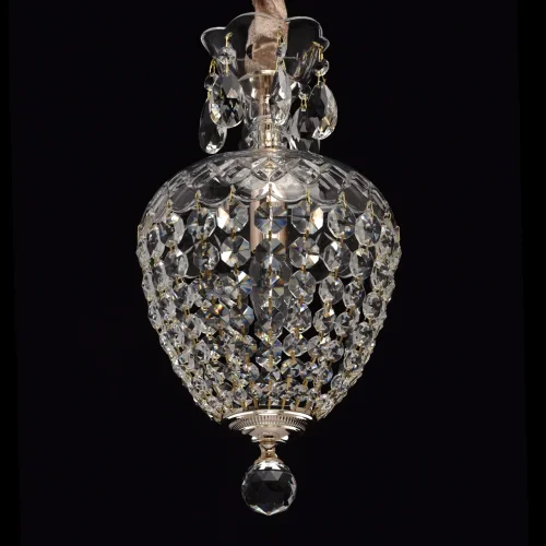 Светильник подвесной Бриз 464017601 Chiaro прозрачный 1 лампа, основание золотое в стиле классический  фото 8