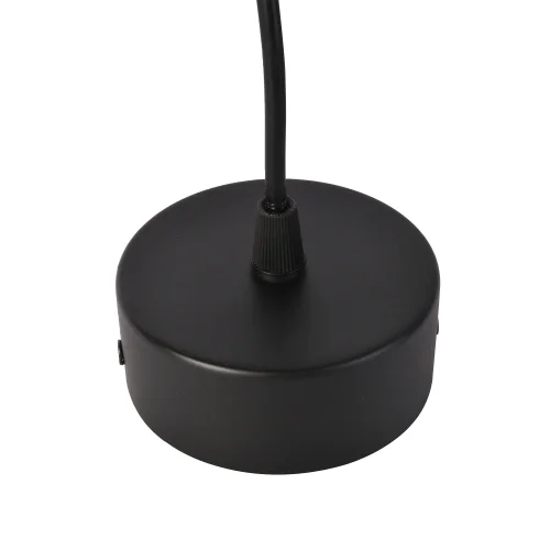 Светильник подвесной LED Sarkal 3077-1P Favourite белый 1 лампа, основание чёрное в стиле хай-тек современный  фото 3