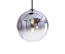 Светильник подвесной Восход 07565-20,16 Kink Light прозрачный хром 1 лампа, основание чёрное в стиле современный 