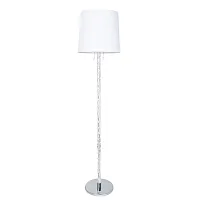 Торшер Wasat A4048PN-1CC Arte Lamp  белый 1 лампа, основание хром в стиле современный
