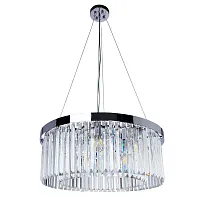 Люстра подвесная Секьюнда (Secunda) A1003LM-8CC Arte Lamp прозрачная на 8 ламп, основание хром в стиле современный Люстра подвесная Секьюнда (Secunda) A1003LM-8CC Arte Lamp прозрачная на 8 ламп, основание хром в стиле современный