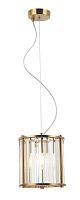 Светильник подвесной Washer 2144/05/01P Stilfort прозрачный 1 лампа, основание бронзовое в стиле современный 