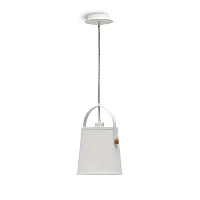 Светильник подвесной NORDICA E27 4926 Mantra белый 1 лампа, основание белое в стиле современный минимализм 