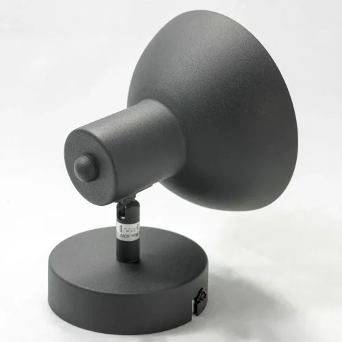 Спот с 1 лампой лофт Louisville GRLSP-9973 Lussole чёрный E14 в стиле лофт  фото 3