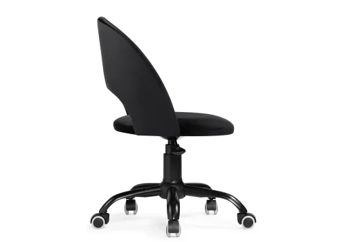 Компьютерное кресло Ирре черное 559275 Woodville, чёрный/велюр, ножки/металл/чёрный, размеры - *960***560*600 фото 3
