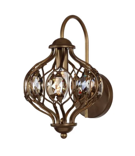 Бра Fes 1382-1W Favourite коричневый на 1 лампа, основание коричневое в стиле восточный 