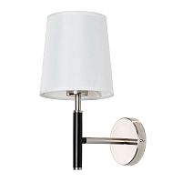 Бра Rodos A2589AP-1SS Arte Lamp белый 1 лампа, основание матовое серебро в стиле современный 