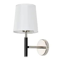 Бра Rodos A2589AP-1SS Arte Lamp белый 1 лампа, основание матовое серебро в стиле современный 
