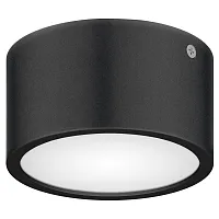 Светильник накладной LED Zolla Cyl 380173 Lightstar чёрный 1 лампа, основание чёрное в стиле современный круглый