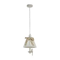 Светильник подвесной Bird ARM013-PL-01-W Maytoni белый 1 лампа, основание белое в стиле кантри прованс птички