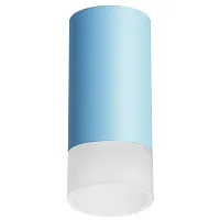 Светильник накладной Rullo R43531 Lightstar голубой 1 лампа, основание голубое в стиле современный круглый