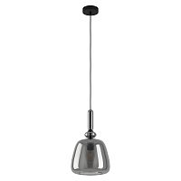 Светильник подвесной Bovino 39997 Eglo чёрный 1 лампа, основание чёрное в стиле современный 