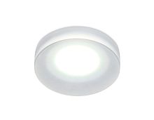 Светильник точечный TN135 Ambrella light белый 1 лампа, основание белое в стиле модерн 