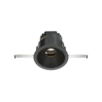 Светильник точечный LED Wise DL057-10W4K-B Maytoni чёрный 1 лампа, основание чёрное в стиле современный хай-тек 