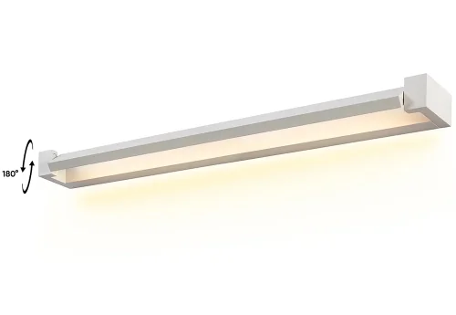 Бра LED CLT 028W700 WH Crystal Lux белый на 1 лампа, основание белое в стиле современный 