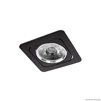 Светильник точечный LED Screen 10328/B Black LOFT IT чёрный 1 лампа, основание чёрное в стиле современный хай-тек квадратный