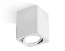 Светильник накладной Techno Spot XS XS7812010 Ambrella light белый 1 лампа, основание белое в стиле хай-тек современный квадратный