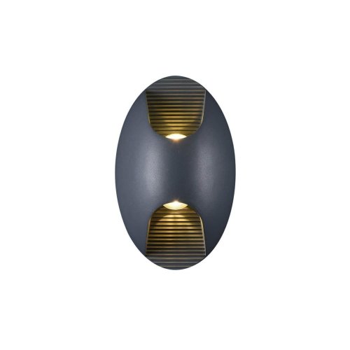 Настенный светильник LED Bidirect 2685-2W Favourite уличный IP54 чёрный 2 лампы, плафон чёрный в стиле современный LED фото 3
