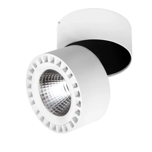 Светильник накладной LED Forte 381363 Lightstar белый 1 лампа, основание белое в стиле хай-тек современный круглый