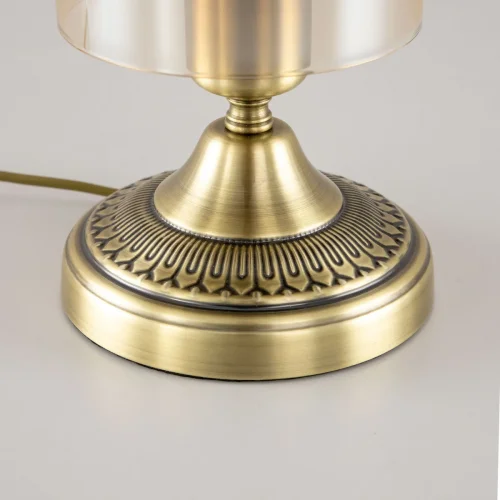 Настольная лампа Эмир CL467813 Citilux янтарная 1 лампа, основание бронзовое металл в стиле восточный  фото 9