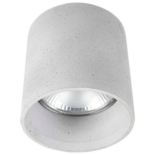 Светильник накладной Shy 9393-NW Nowodvorski серый 1 лампа, основание серое в стиле скандинавский круглый