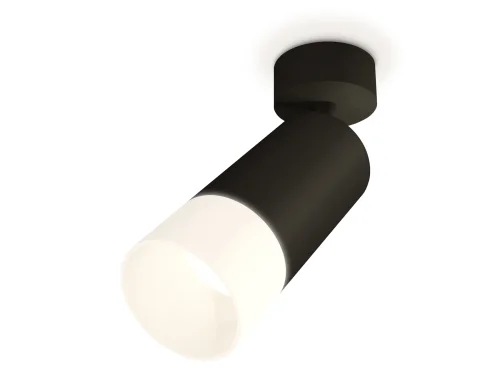 Спот с 1 лампой Techno spot XM6323012 Ambrella light чёрный GU5.3 в стиле современный хай-тек 