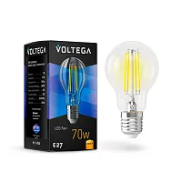 Лампа LED Crystal 7140 Voltega VG10-A60E27warm7W-F  E27 7вт