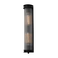 Бра Trompa 4093-2W Favourite прозрачный 2 лампы, основание чёрное в стиле современный 