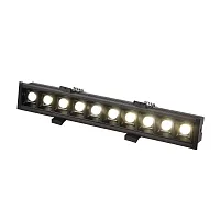 Светильник точечный LED Roshni 3083-5C Favourite чёрный 1 лампа, основание чёрное в стиле современный 