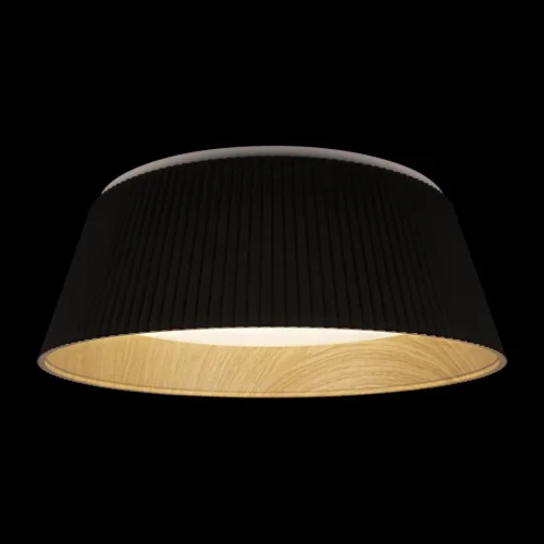 Светильник потолочный LED Evans 10224 Black LOFT IT белый 1 лампа, основание коричневое чёрное в стиле современный  фото 2