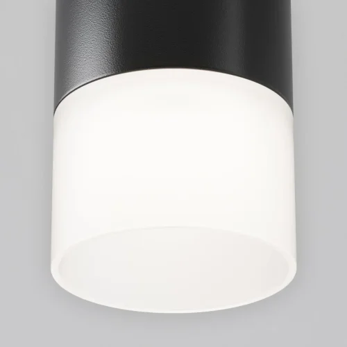 Светильник накладной Pauline C007CW-01B Maytoni чёрный белый 1 лампа, основание чёрное в стиле современный круглый фото 4