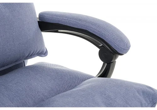 Компьютерное кресло Rapid голубое 11638 Woodville, голубой/ткань, ножки/пластик/чёрный, размеры - *580***680*750 фото 7